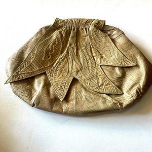 High Fashion leather clutch